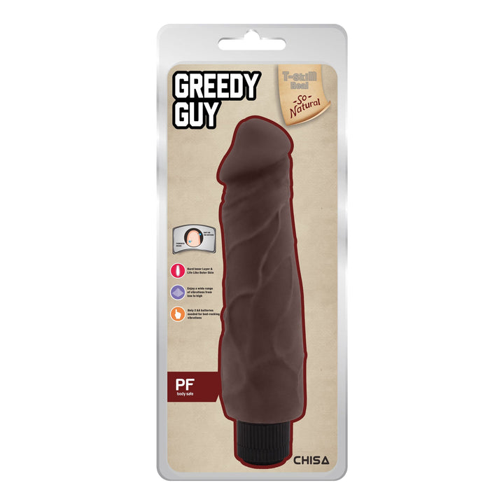 Vibratore Realistico Greedy  Guy Latin 24 CM
