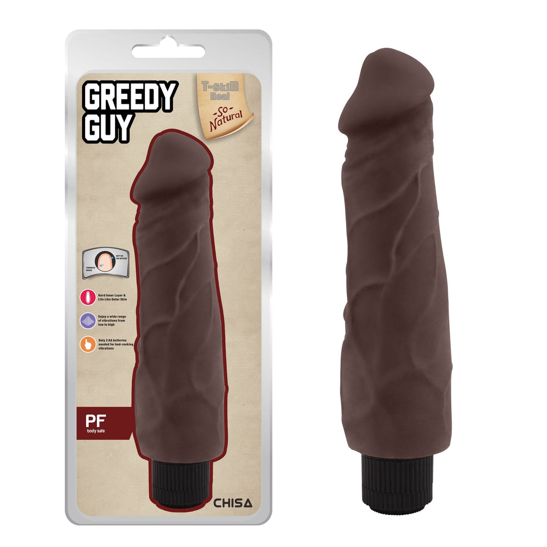 Vibratore Realistico Greedy  Guy Latin 24 CM