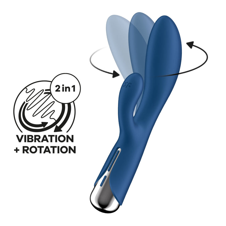 Vibratore Rabbit Spinning 1   CM 20