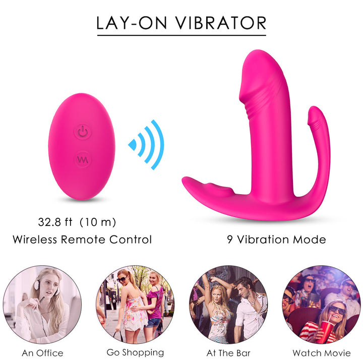 Vibratore Doppia Stimolazione Up To Heaven CM 9