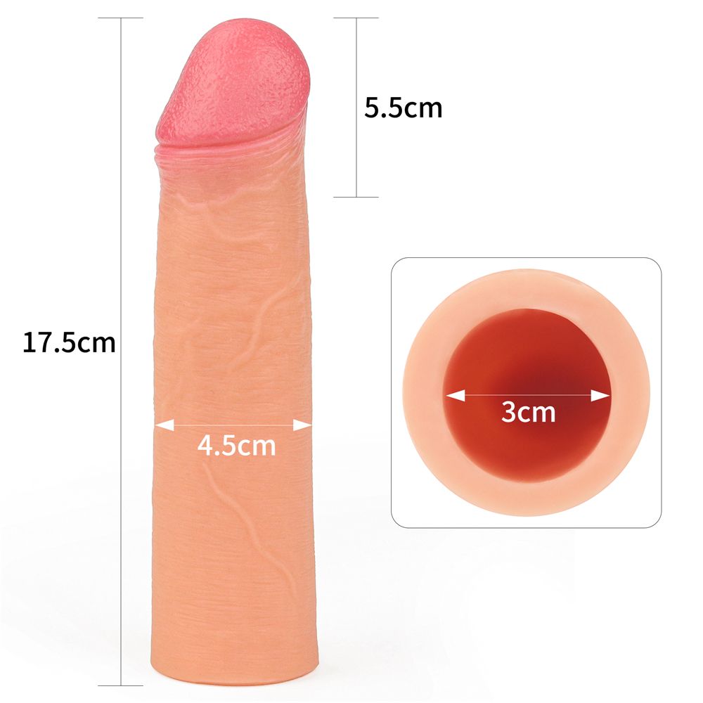 Guaina e Prolunga Pene Revolutionary Nature CM  17,5