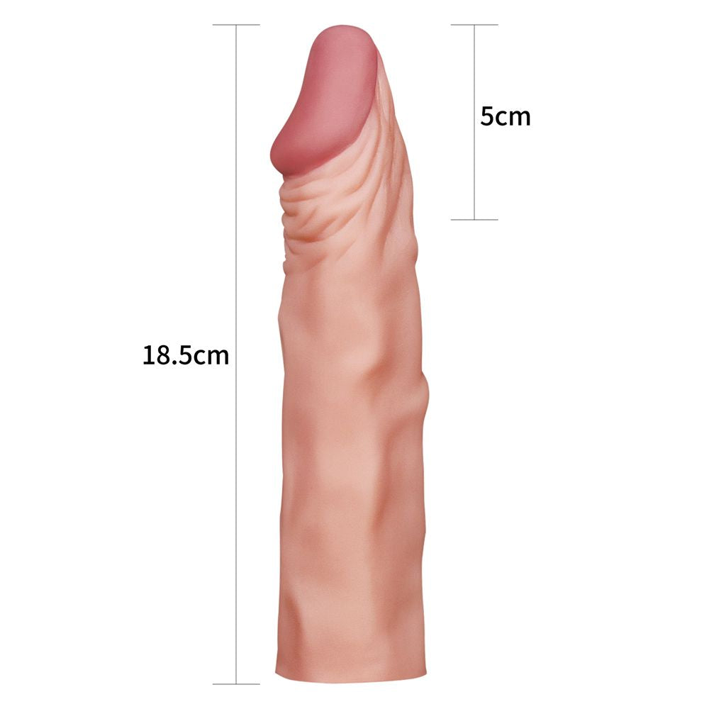 Guaina e Prolunga Pene Glory  CM 18,5
