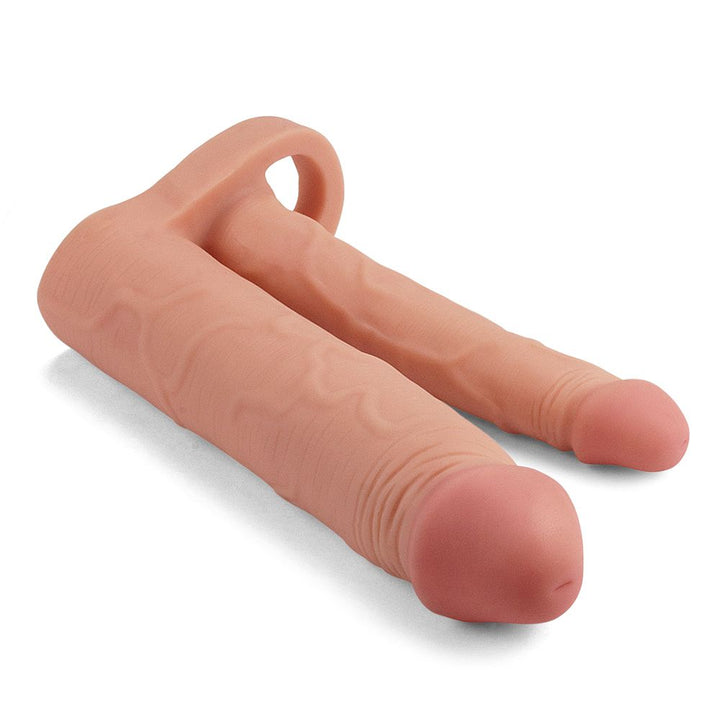 Guaina e Prolunga Pene X-Tender Double CM 20