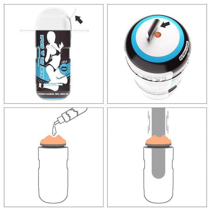 Masturbatore Sexy Mouth CM 15,5