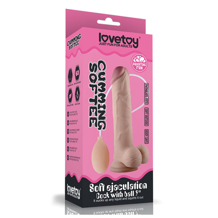 Dildo Realistico con Eiaculazione Cumming Long CM 23