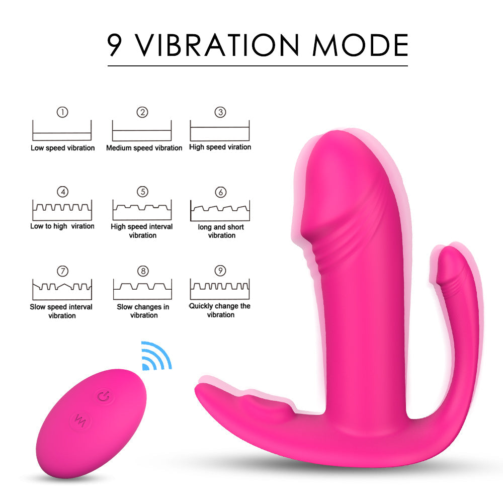 Vibratore Doppia Stimolazione Up To Heaven CM 9