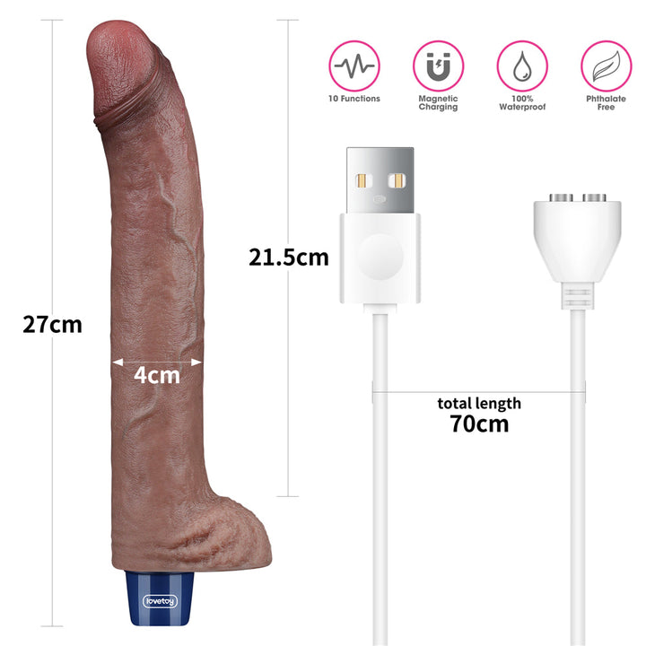Vibratore Realistico Bouncee CM 27