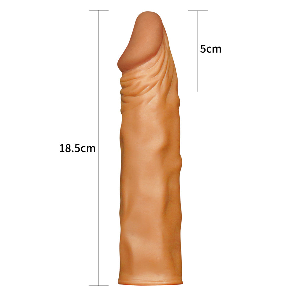 Guaina e Prolunga Pene Glory  CM 18,5